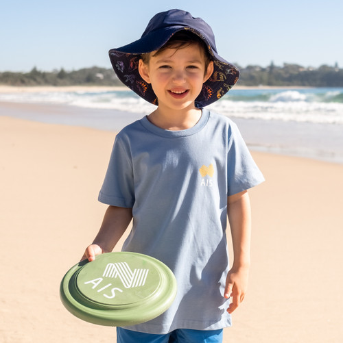 Kids/Youth AIS Logo Tee - Carolina Blue