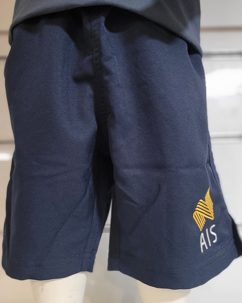 AIS Kids Sport Shorts - Navy