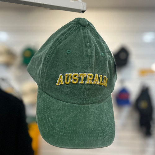 AUS Cap Australia Green Washed