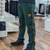 Warm-Up Track Pants - Green/Gold