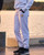 Women's Fleece Sweatpants - White Marle