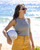 Rib Crop Tank - Storm