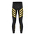Pressio Power Tight - Black/Gold Mens