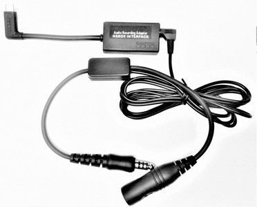 HELICOPTER Cockpit Recording Adapter Cable for HERO5 BLACK / HERO6 BLACK / HERO7 BLACK / HERO8 BLACK / HERO9 BLACK / HERO10 BLACK / HERO11 BLACK/HERO 2018
