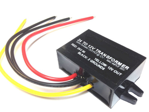 24V to 12V Converter / Stepdown Transformer for Aircraft / Airplane up to 28V