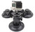 Triple Head Camera Suction Mount for Aircraft or Heli
