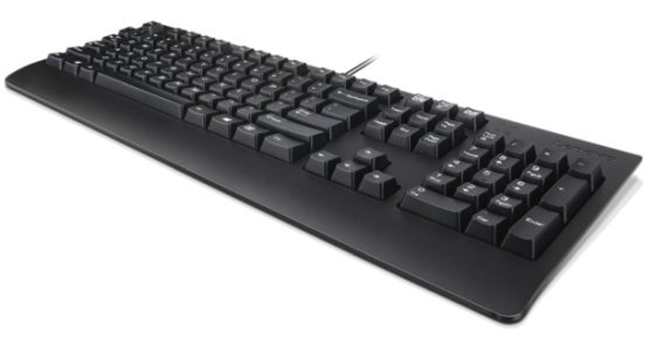 Lenovo USB QWERTY US English Black Keyboard for 4X30M86918