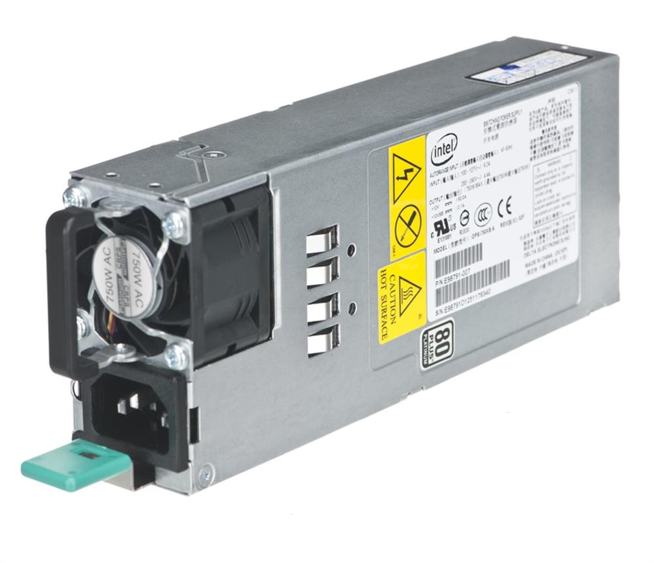 Intel FXX750PCRPS 750W Platinum Redundant Power Supply for ProLiant DL360p Gen8 Servers