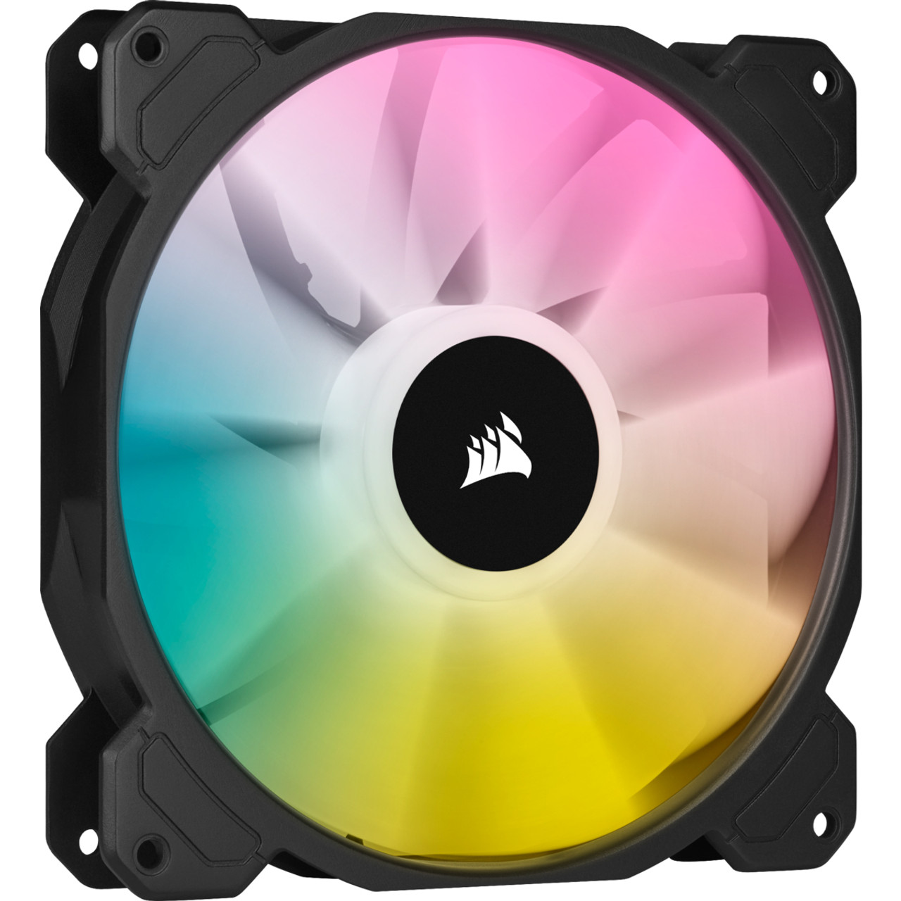 Corsair SP140 RGB ELITE Computer Case Fan 5.51 Black - Compatible with CO-9050110-WW, 1 pc - Mounted in PC case