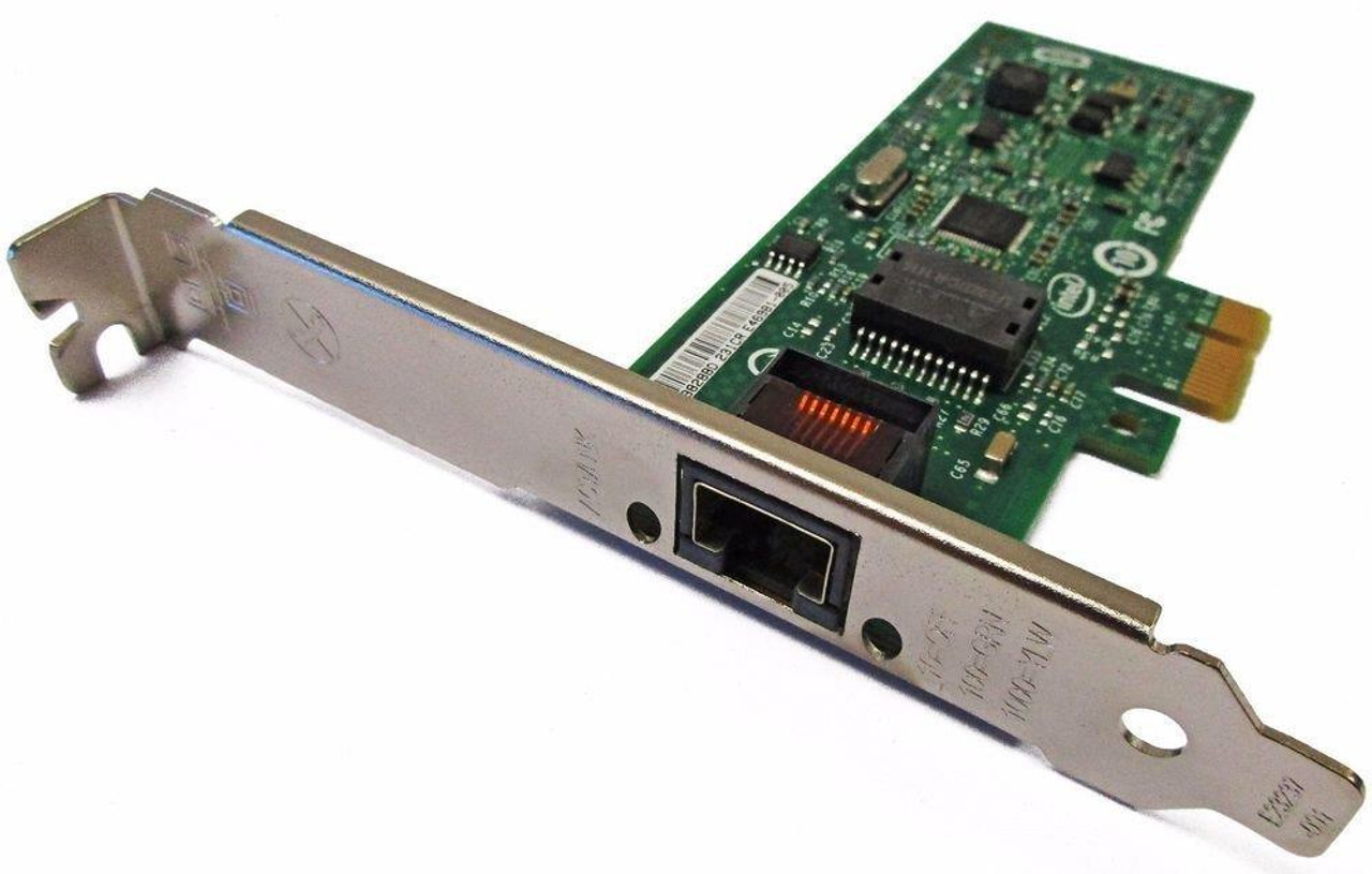 Intel Pro/1000 CT Single-Port RJ-45 Gigabit Ethernet PCIe Network Adapter compatible with desktop computers