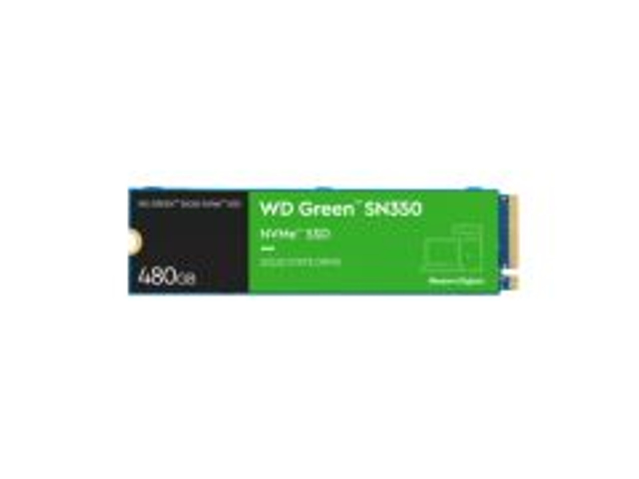 Western Digital Green SN350 480GB M.2 SSD for PCI Express NVMe 3.0 X4 - WDS480G2G0C