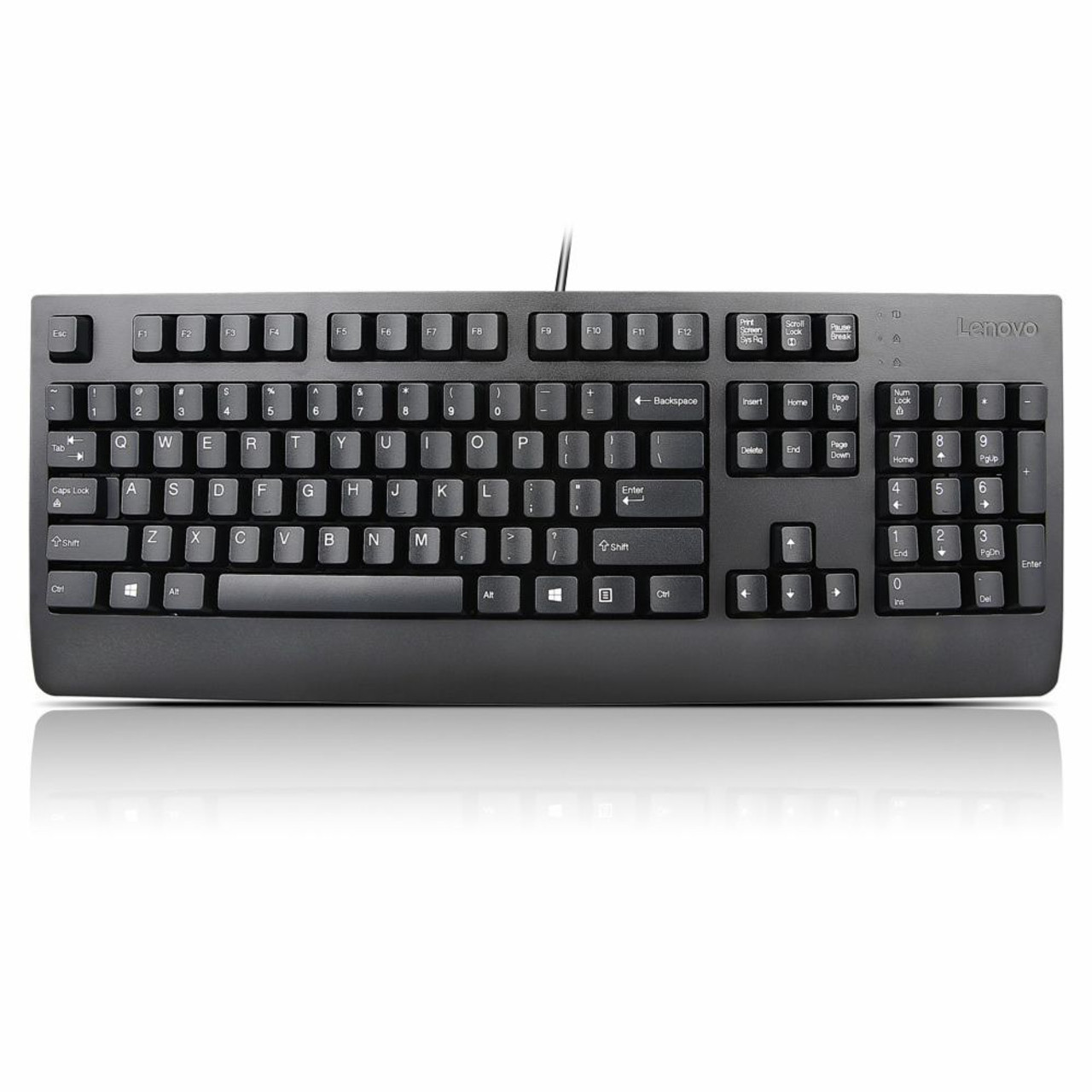 Lenovo Preferred Pro II USB QWERTY Portuguese Black Keyboard for 4X37A09204