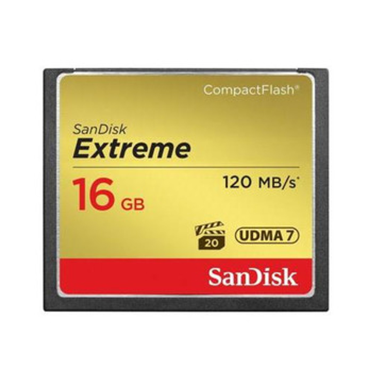 Sandisk Extreme 16Gb Compactflash Memory Card for SDCFXS-016G-X46, compatible with cameras and other devices