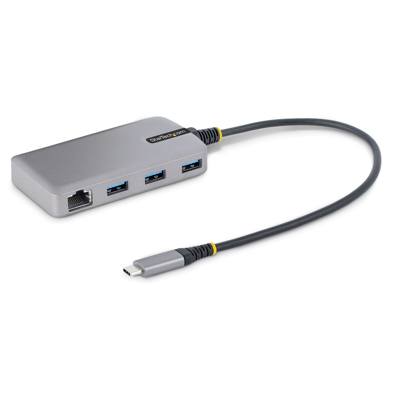 StarTech.com USB-C Hub Gray 5G3AGBB for USB 3.2 Gen 1 Type-C | Compatible with various devices