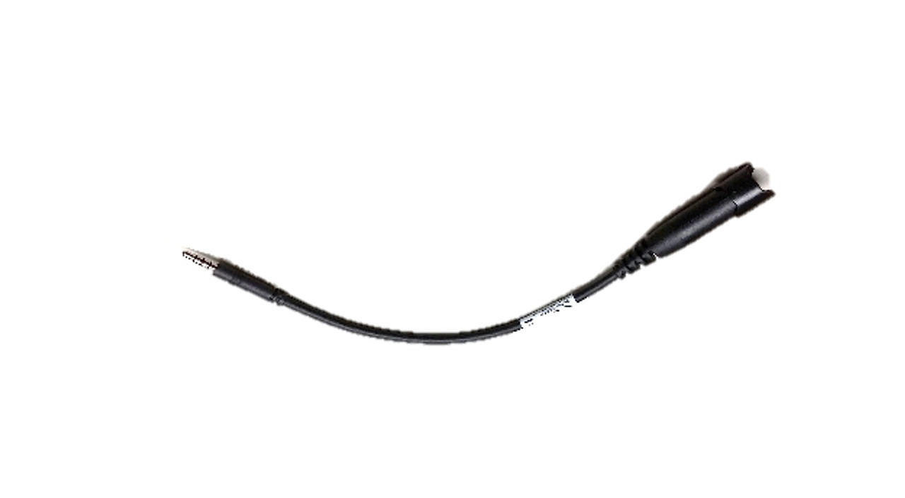 Zebra CBL-TC51-HDST35-01 3.5mm Audio Cable in Black - Compatible with Zebra TC51 - Headset Cable