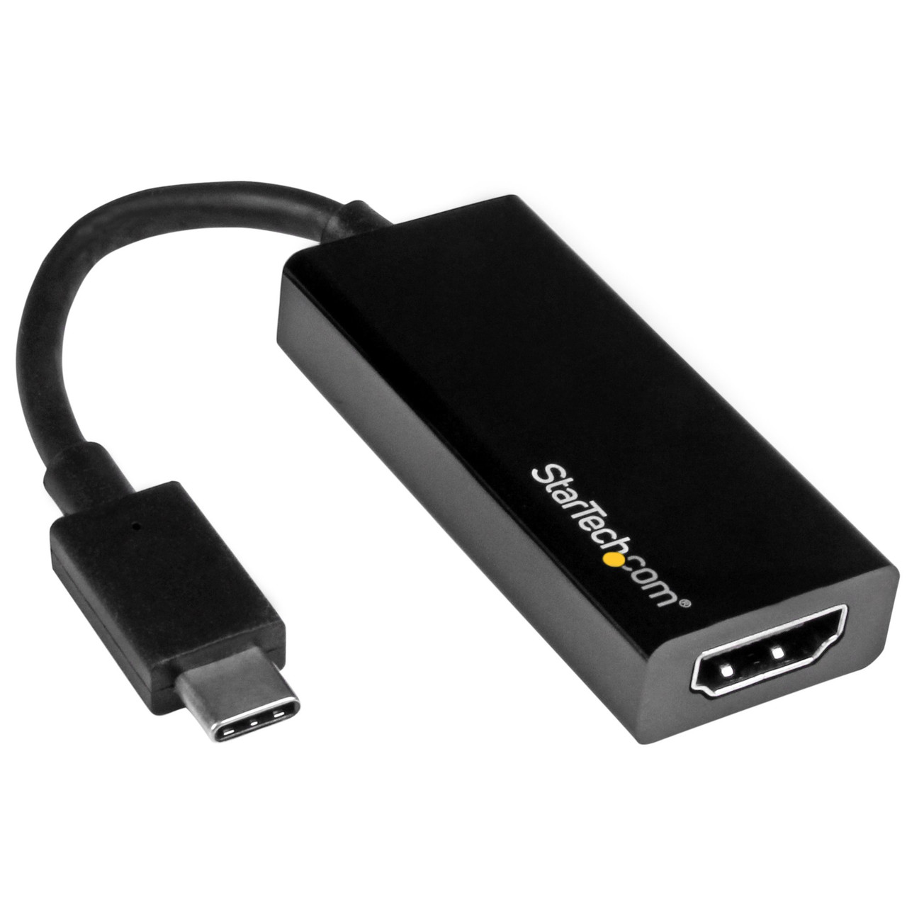 StarTech.com CDP2HD USB Graphics Adapter Black 3840 x 2160 - Compatible with ProLiant DL360p Gen8 Servers