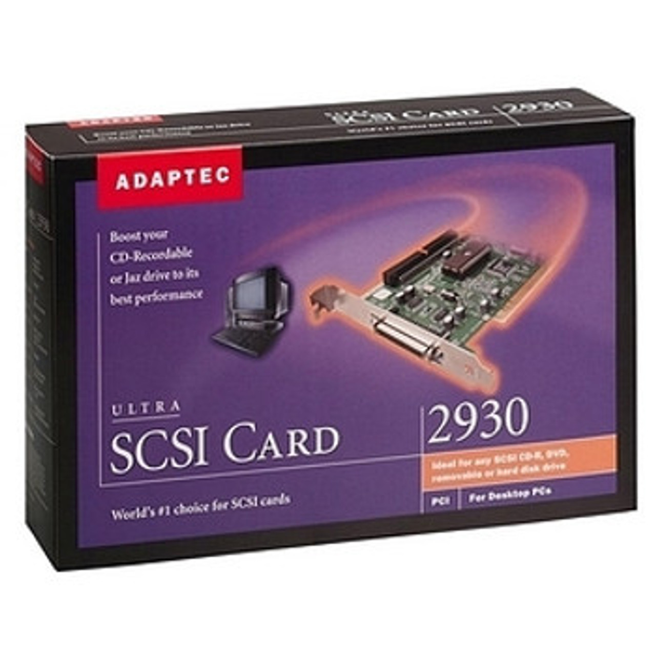 Adaptec 2930 Ultra SCSI Controller for SCSI-2 External and Ultra Narrow SCSI Internal Connections
