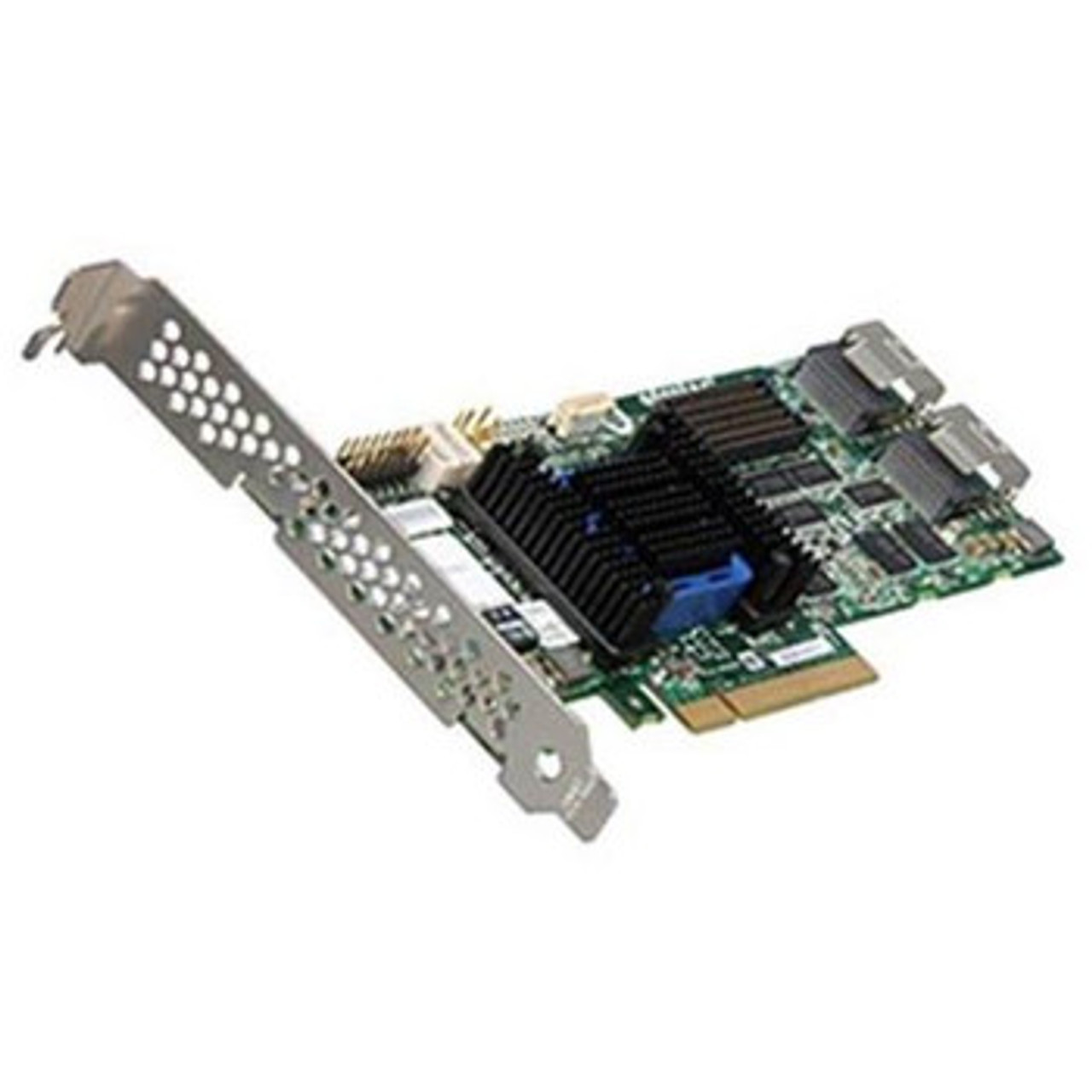 Adaptec 6805 RAID Card 512MB PCI-Express 3.3/12v MD2/LP SFF-8087/2 Int Kit - Compatible with SATA, RAID 0/1/10 - SKU 227