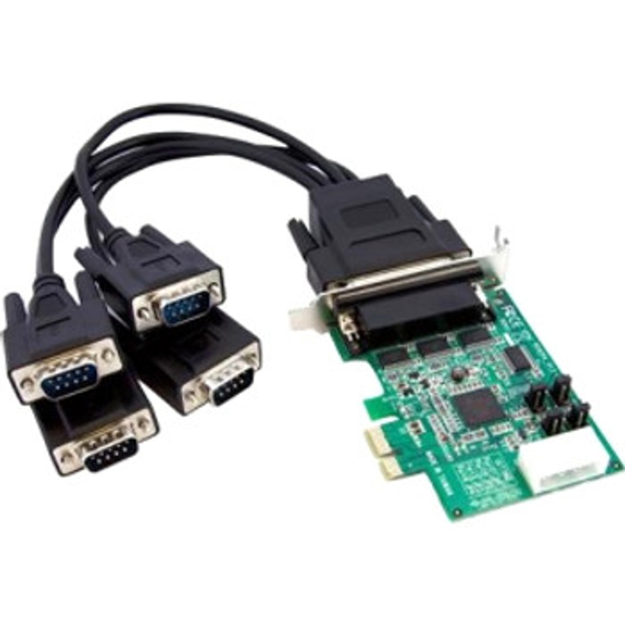 STARTECH PEX4S952LP 4-Port RS-232 DB-9 PCI Express Serial Adapter Card for Serial Communication