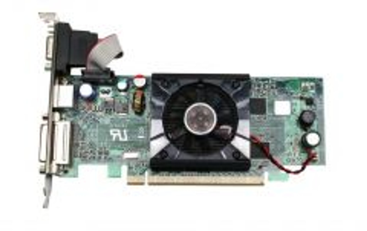 Dell ATI Radeon HD 2400 Pro 128MB PCIe X16 DDR2 SDRAM Graphics Card for WX085 - Compatible with Dell systems