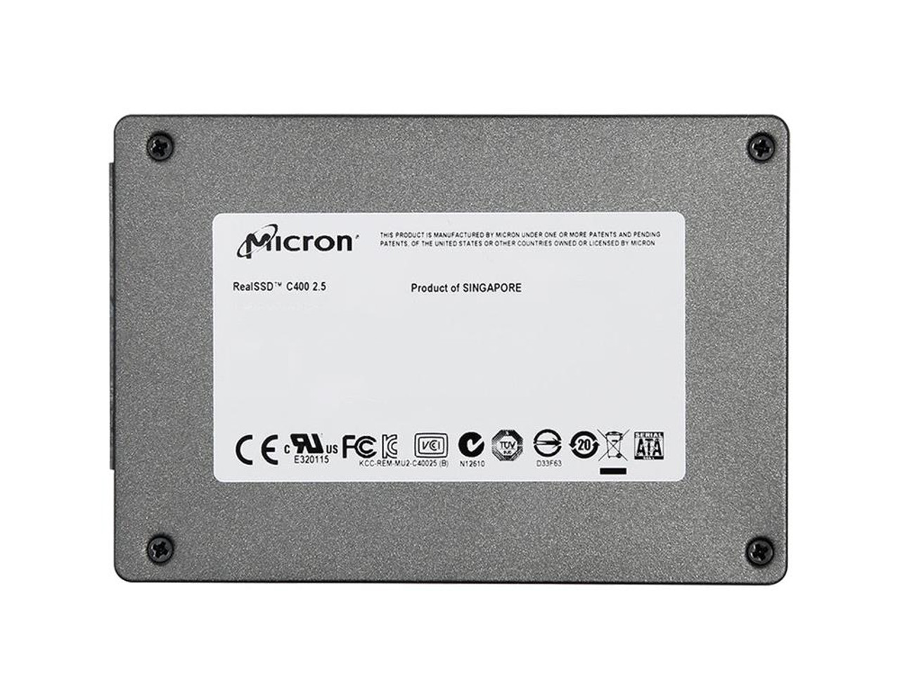 Micron Realssd C400 512GB MLC SATA 6Gbps 2.5 SSD - Compatible with Servers