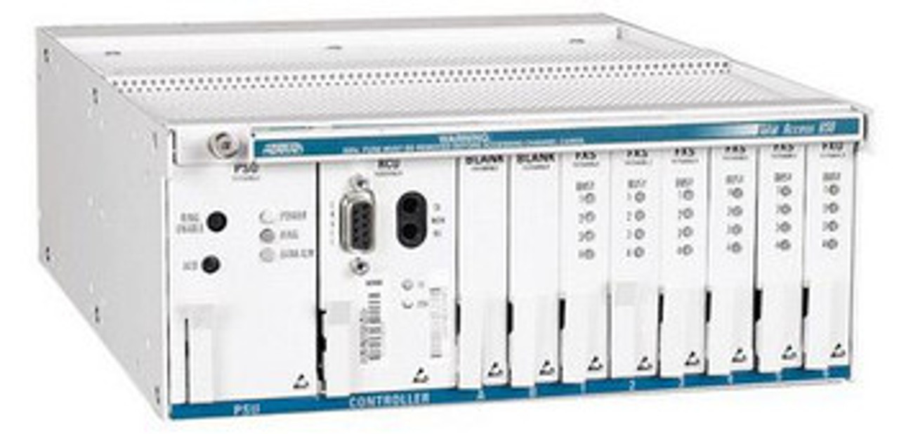 ADTRAN Ta 850 AC Chassis Bundle with BCU L1, compatible with networking equipment, server rack installation