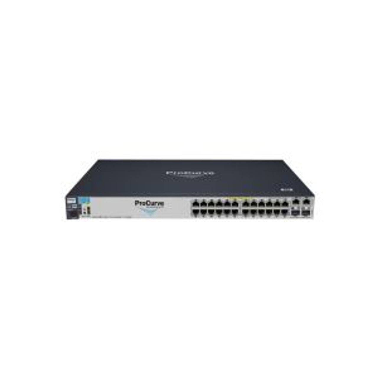 HP Procurve E2610-24-Poe 24-Ports Fast Ethernet Managed Switch, Stackable, compatible with ProLiant DL360p Gen8 servers