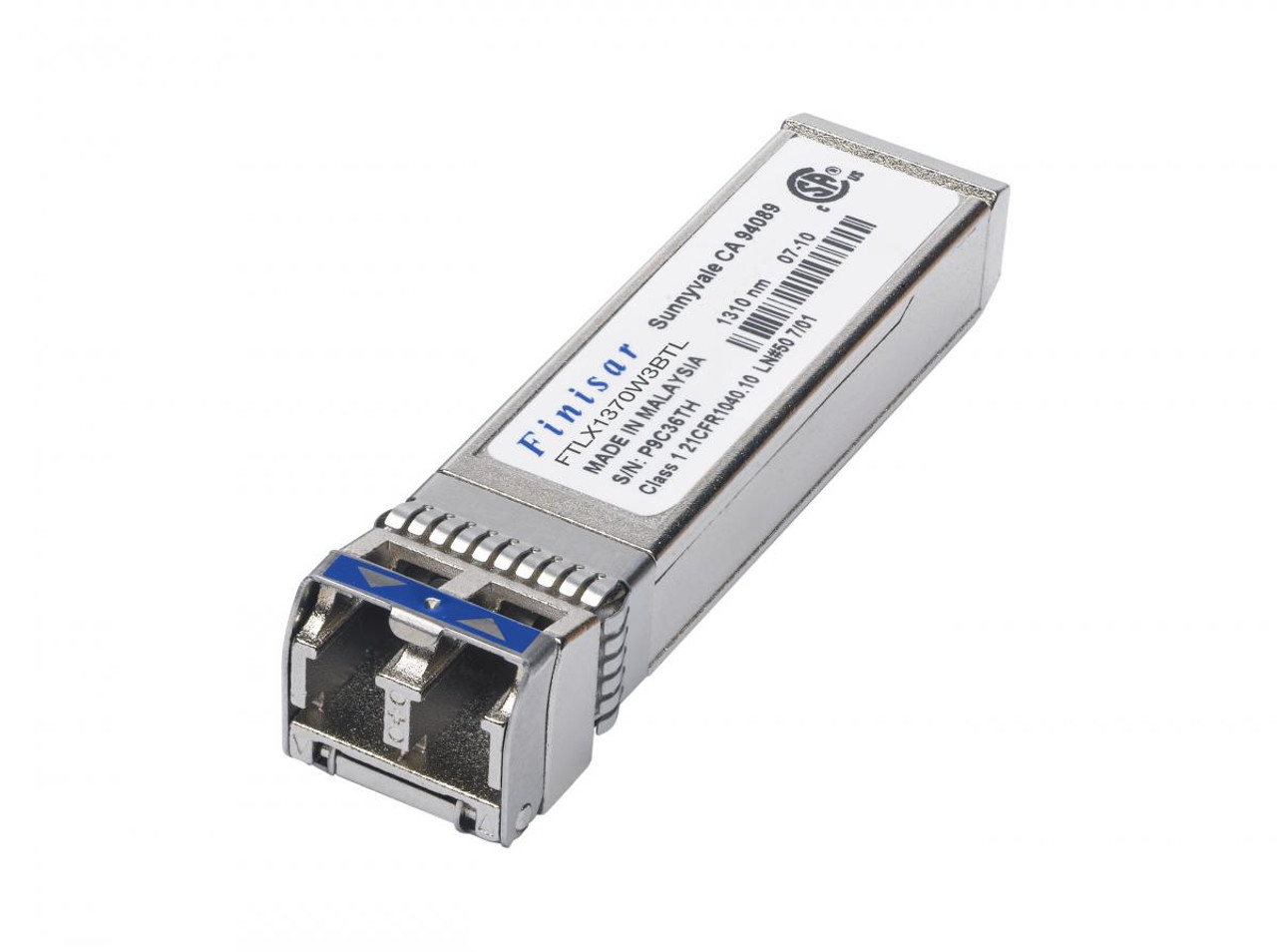 Finisar FTLX1370W4BTL SFP+ 1310nm Fiber Optic Network Transceiver Module for 10300 Mbit/s Data Transmission