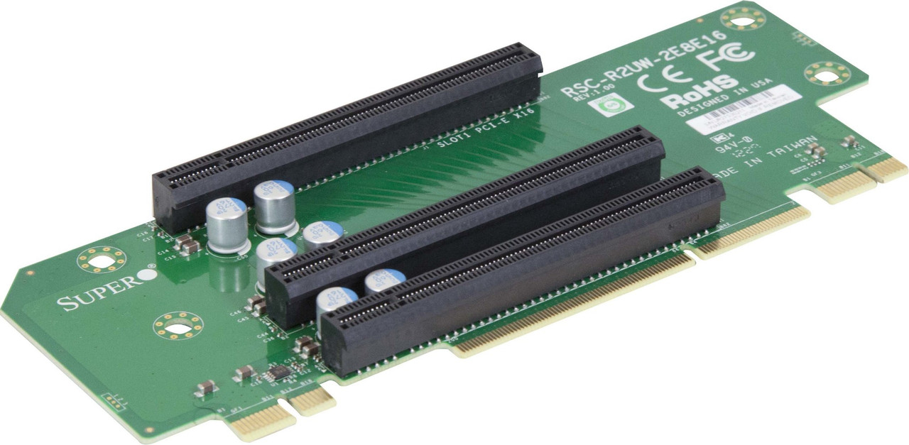 Supermicro RSC-R2UW-2E8E16 Internal Interface Card for Servers - Compatible with ProLiant DL360p Gen8 Servers