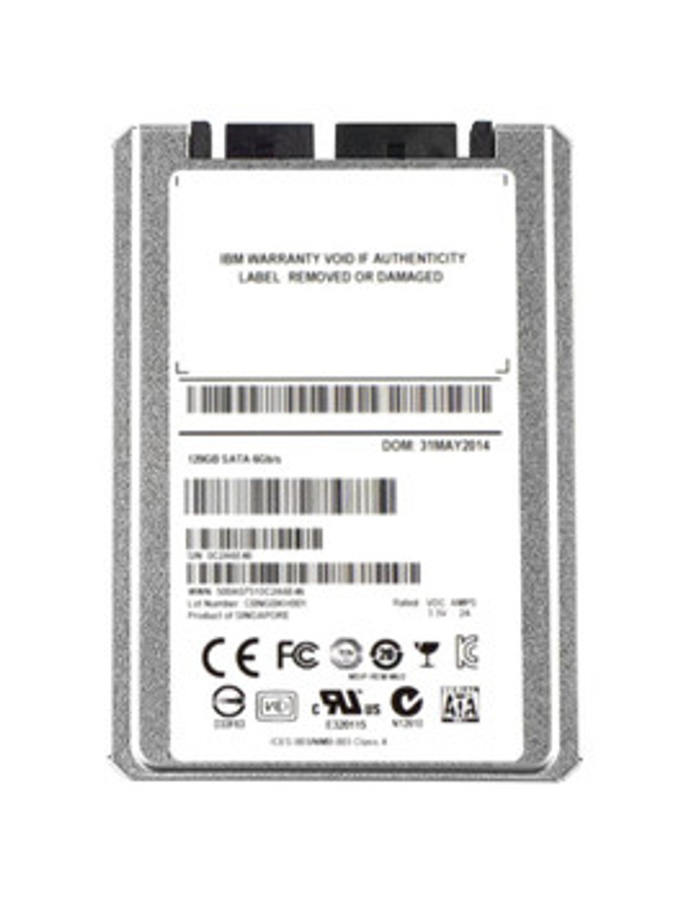 IBM 120Gb Mlc Sata 6Gbps Hot Swap SSD for Enterprise Value 1.8-Inch Internal Drive