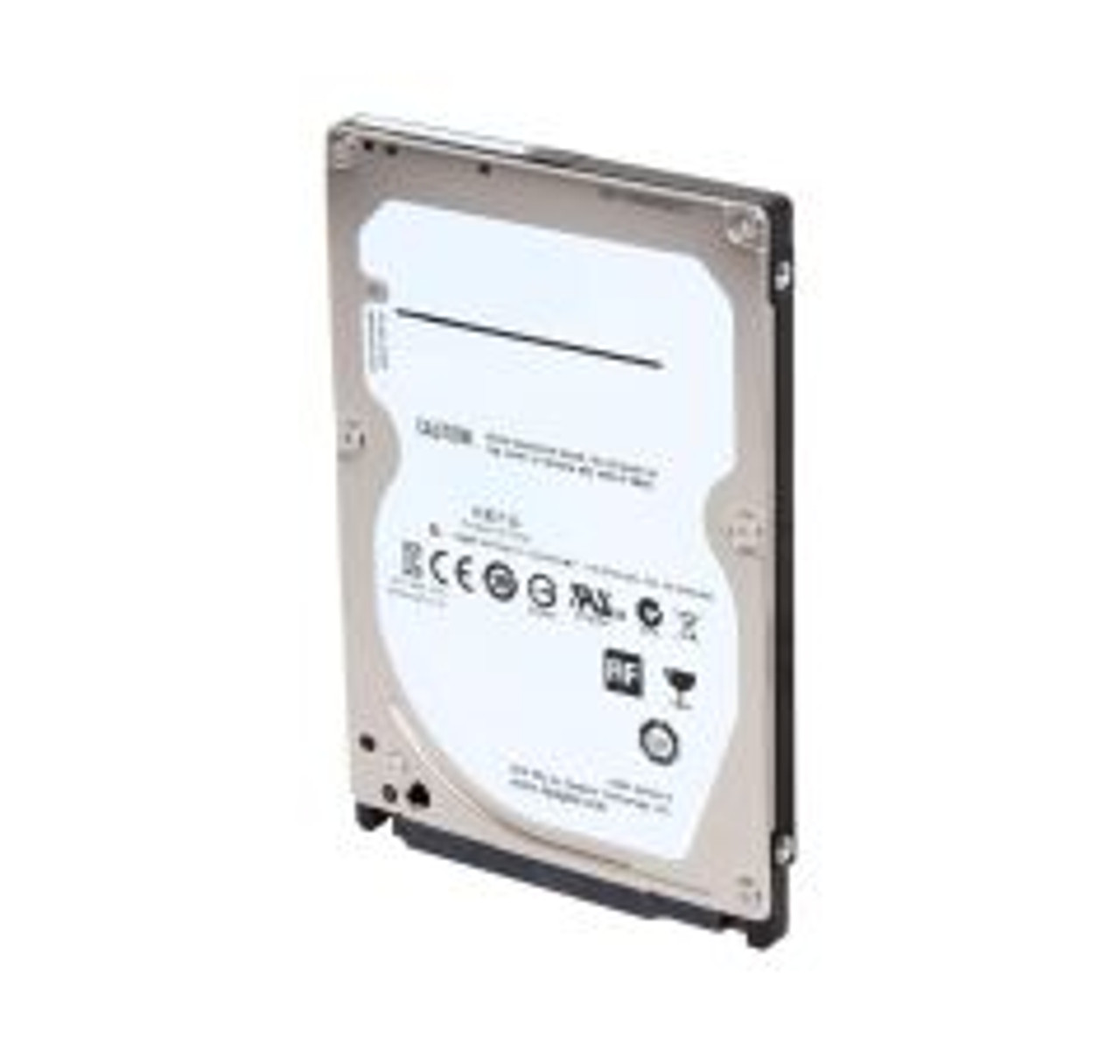 Seagate Momentus 7200.4 Series 250GB 7200RPM SATA 3GB/s 16MB Cache 2.5-Inch Hard Drive mounted in a laptop