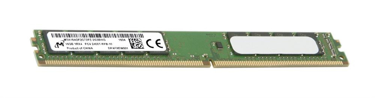 Micron 16Gb PC4-19200 DDR4-2400MHz ECC Unbuffered CL17 288-Pin DIMM VLP Memory Module - Compatible with Servers
