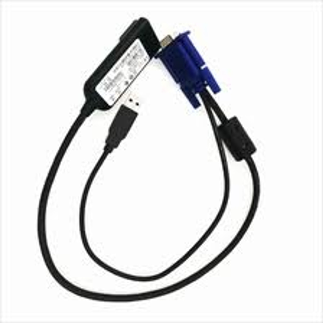 DELL 9F3C7 USB KVM adapter with VM, refurbished, compatible with servers, in stock