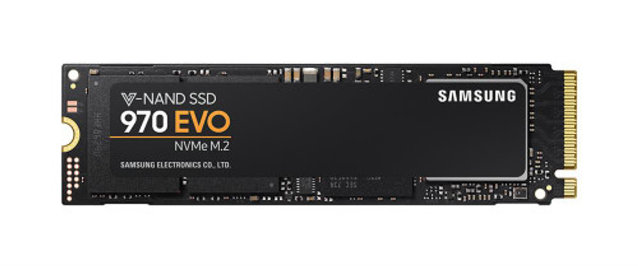 Samsung 970 EVO Series 500GB MLC NVMe M.2 SSD for PCI Express 3.0 x4, AES-256 encryption, TCG Opal 2.0, 2280 size