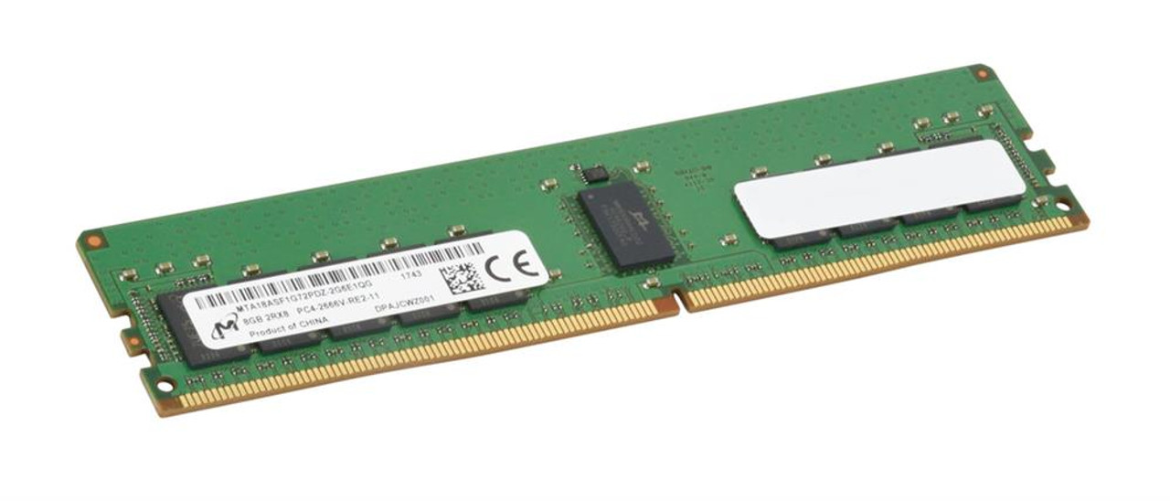 Micron 8Gb PC4-21300 DDR4-2666MHz ECC Memory Module for Servers
