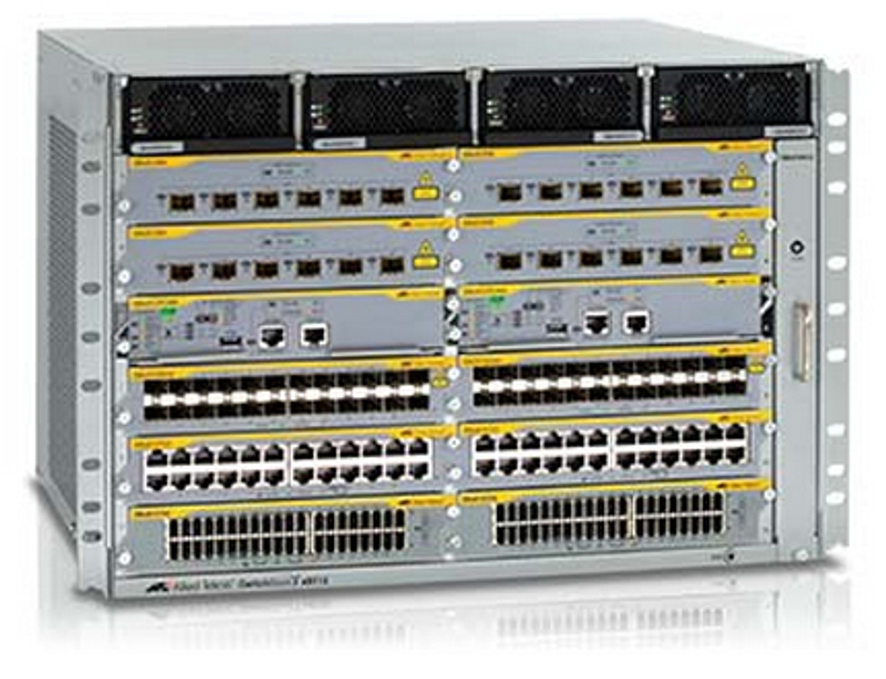 Allied Telesis AT-SBX8112 network equipment chassis in Gray - compatible with network setups