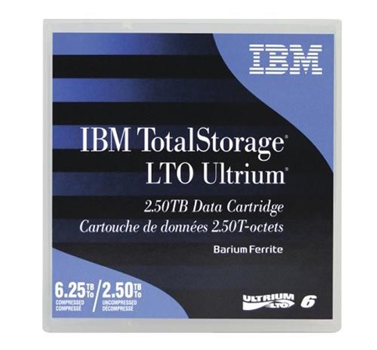 Lenovo IBM LTO-6 Ultrium 2.5/5.0TB Data Cartridge, Pack of 5 - Compatible with Lenovo servers