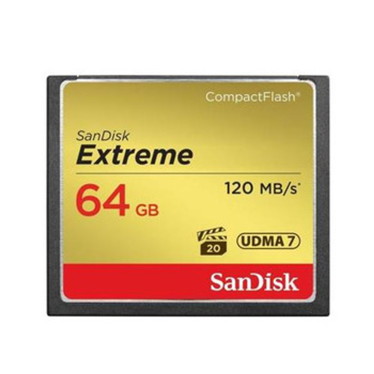 Sandisk Extreme 64Gb Compactflash Memory Card for SDCFXS-064G-A46-B2, compatible with cameras and other devices