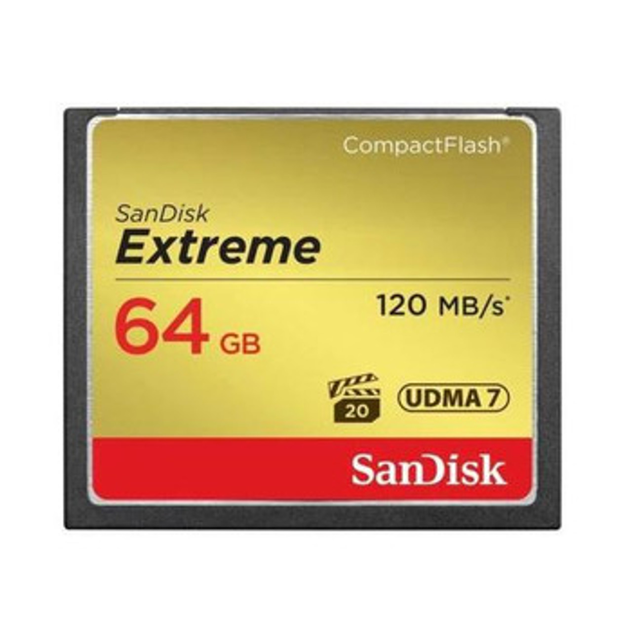 Sandisk Extreme 64Gb Compactflash Memory Card for SDCFXS-064G-A46, compatible with cameras and other devices
