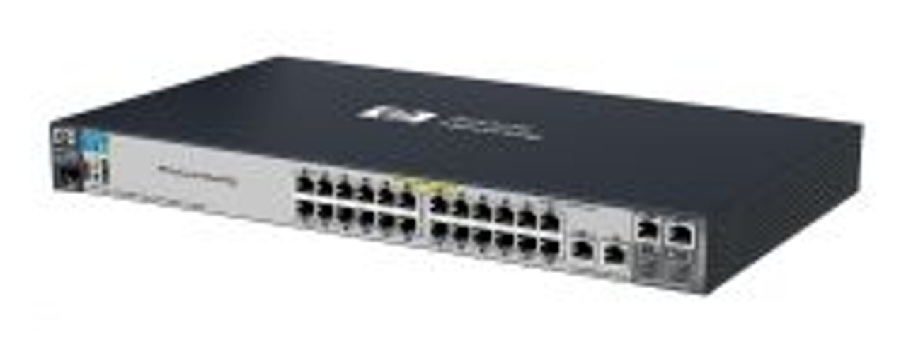 HP Procurve 20-Ports RJ-45 1000Base-T PoE LAN + 4-Ports SFP V2 ZL Expansion Module for ProLiant DL360p Gen8 servers