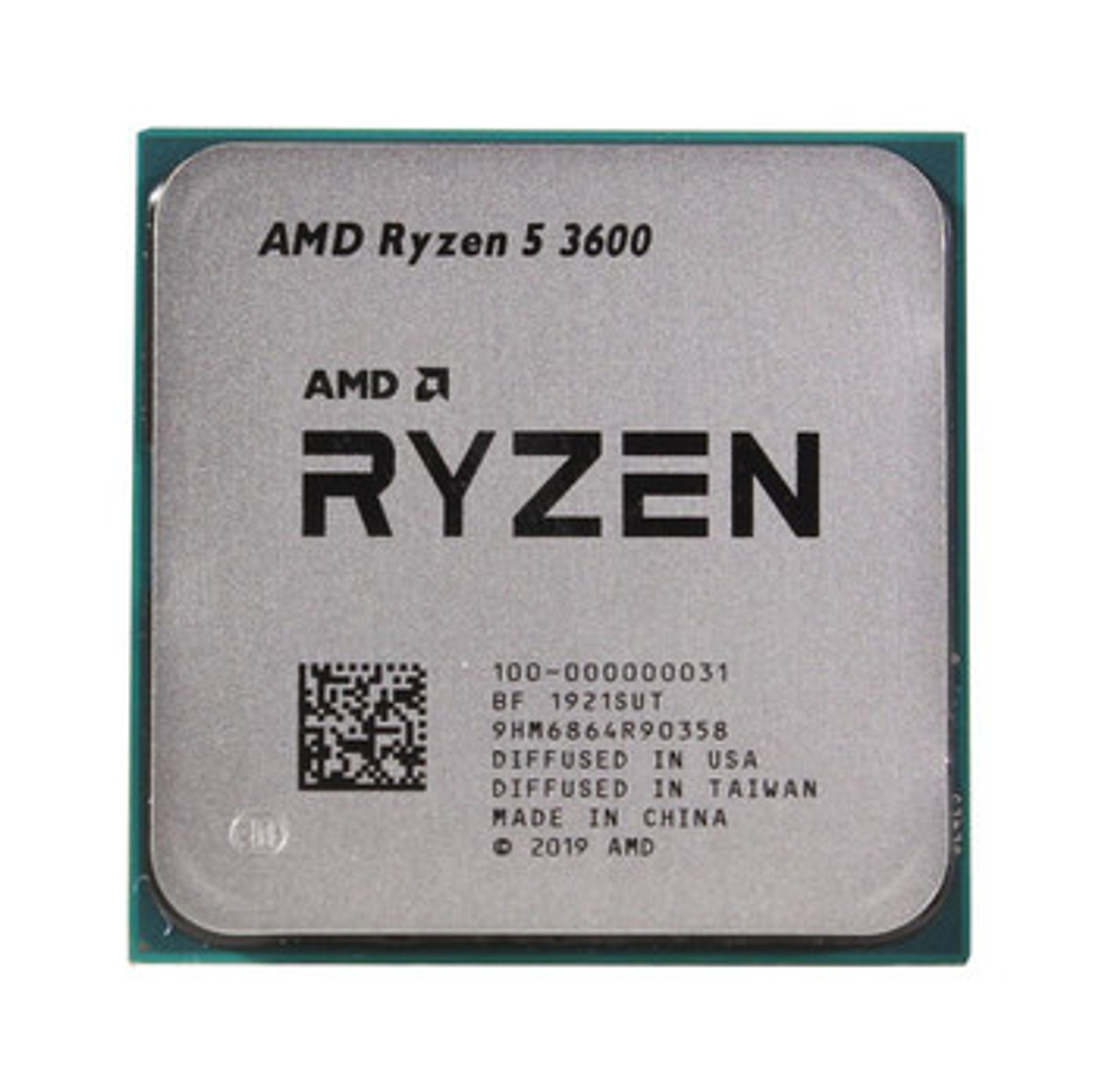 AMD Ryzen 5 3600 3.60GHz Processor for Socket AM4 - Part Number: 100-100000031MPK - Compatible with AMD motherboards