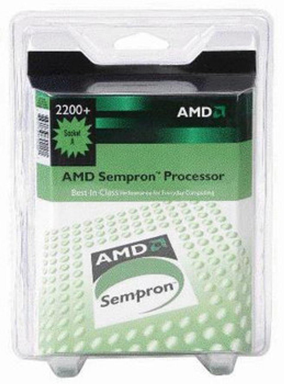 AMD Sempron 2200+ 1.5Ghz Processor Socket 754 SDA2200BOX - L2-256Kb Cache, 333Mhz, CPU - Computer Components