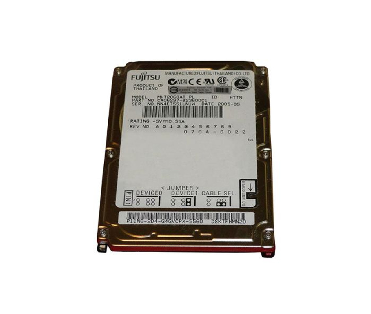 Fujitsu 60GB 4200RPM ATA-100 2.5-Inch Hard Drive Mobile CA06297-B23600C1