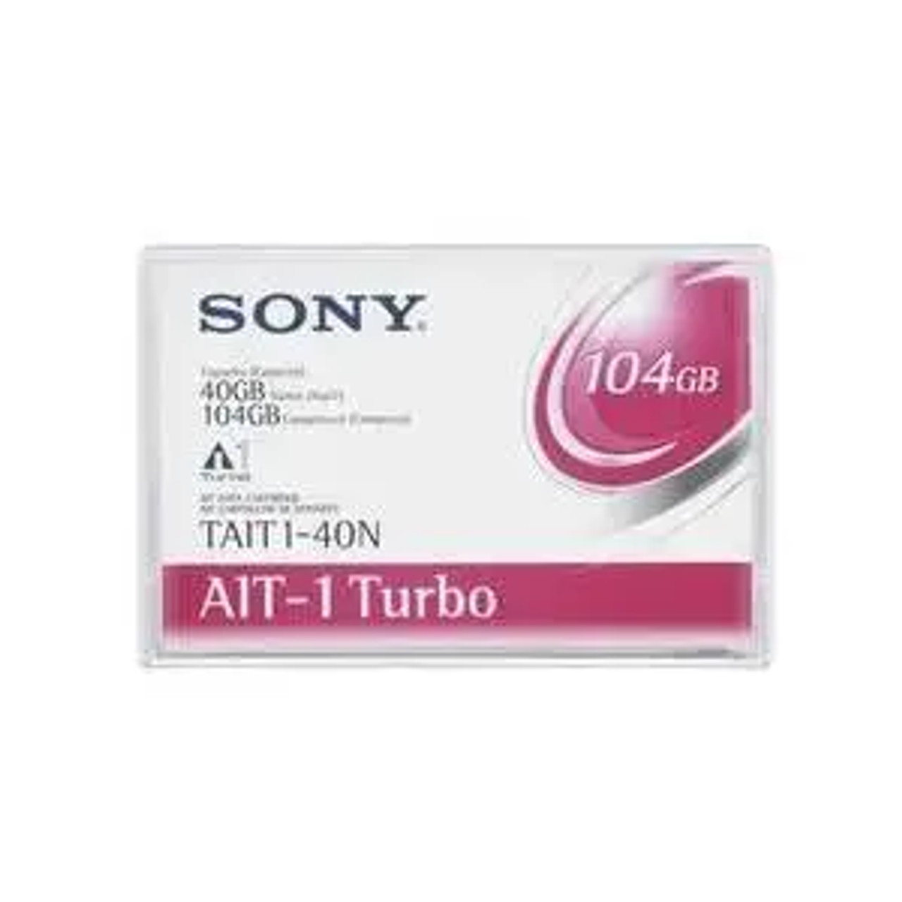 Sony AIT-1 Turbo Tape Cartridge 40GB/104GB for TAIT1-40N Backup Storage