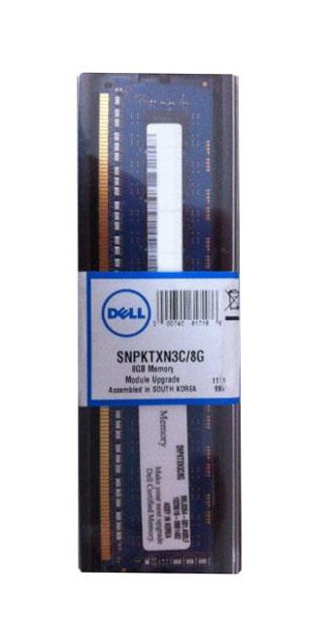 Dell SNPKTXN3C/8G 8GB DDR3-1333MHz ECC Memory Module 240-Pin DIMM Dual Rank - Compatible with Dell Servers