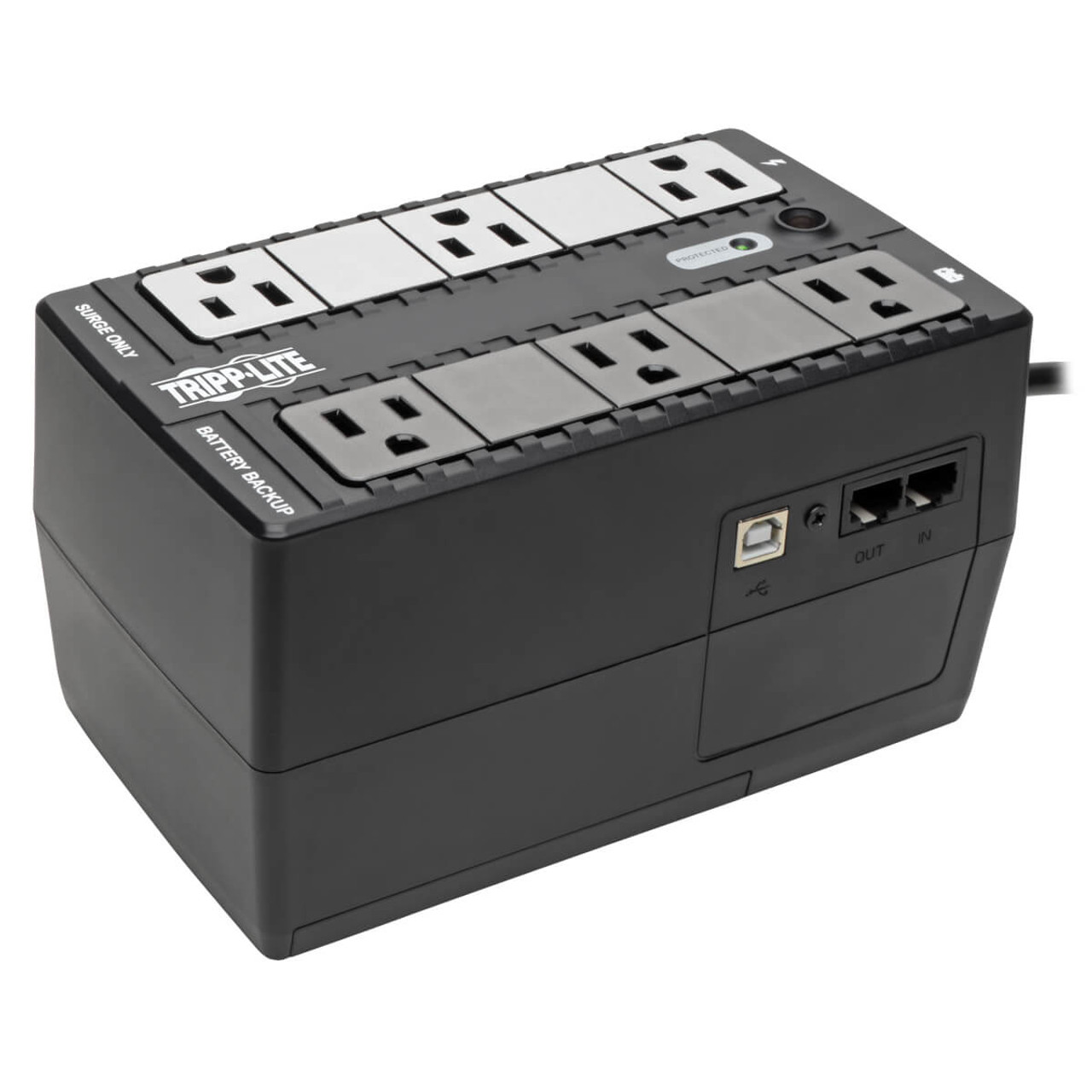 Tripp Lite INTERNET350U UPS Standby 0.35 kVA 210W 6 AC Outlets Uninterruptible Power Supply