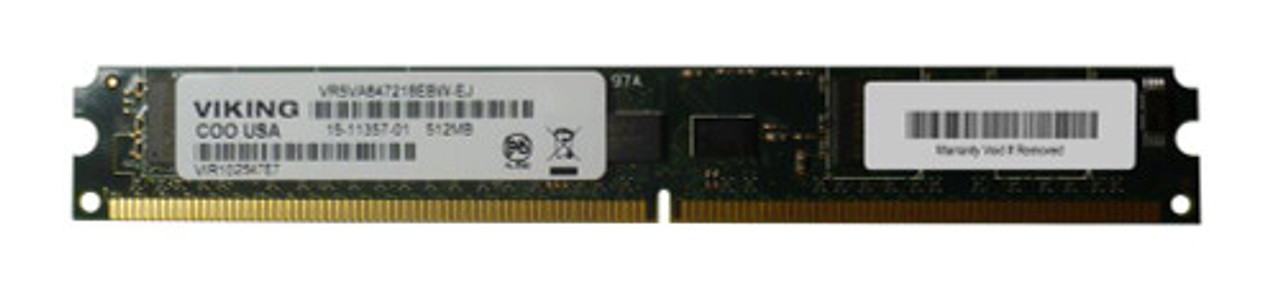 Viking 512MB DDR2-667MHz ECC Registered CL5 DIMM for Cisco 2900/3900 Router - Very Low Profile (VLP) - VR5VA647218EBW-EJ