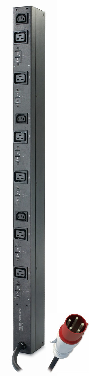 APC AP7555A Rack PDU Basic Zero U 9 AC Outlets Black - Compatible with server racks