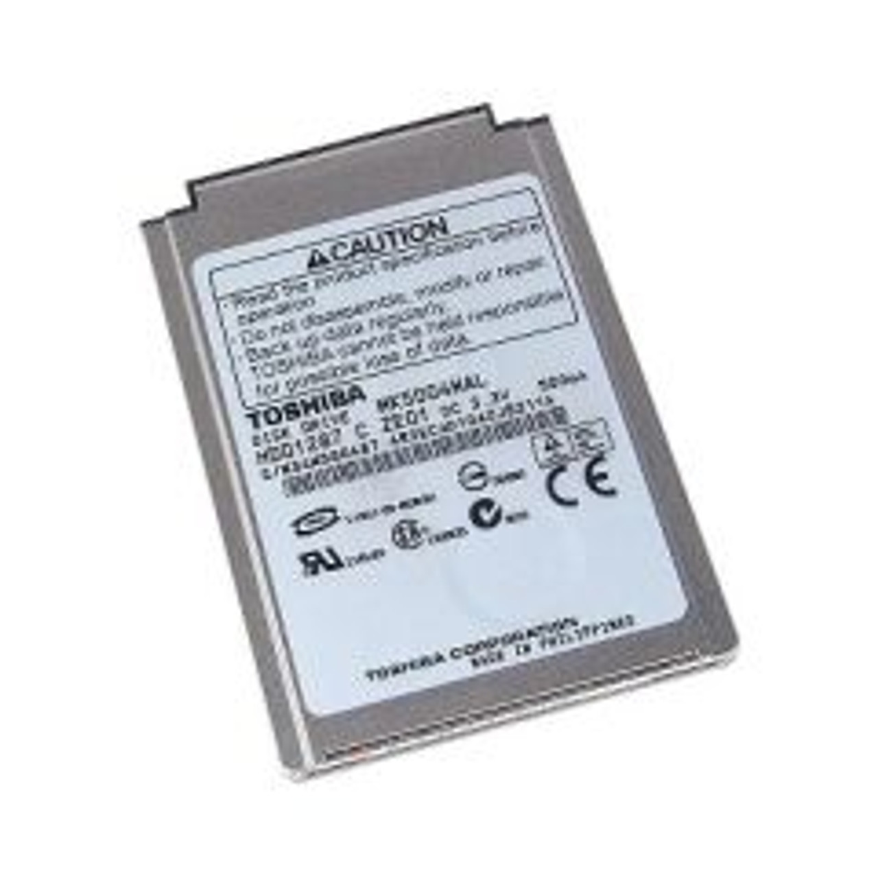 Toshiba MK5004MAL 5GB 4200RPM IDE/ATA 2MB Cache 1.8-Inch Hard Drive for Laptops