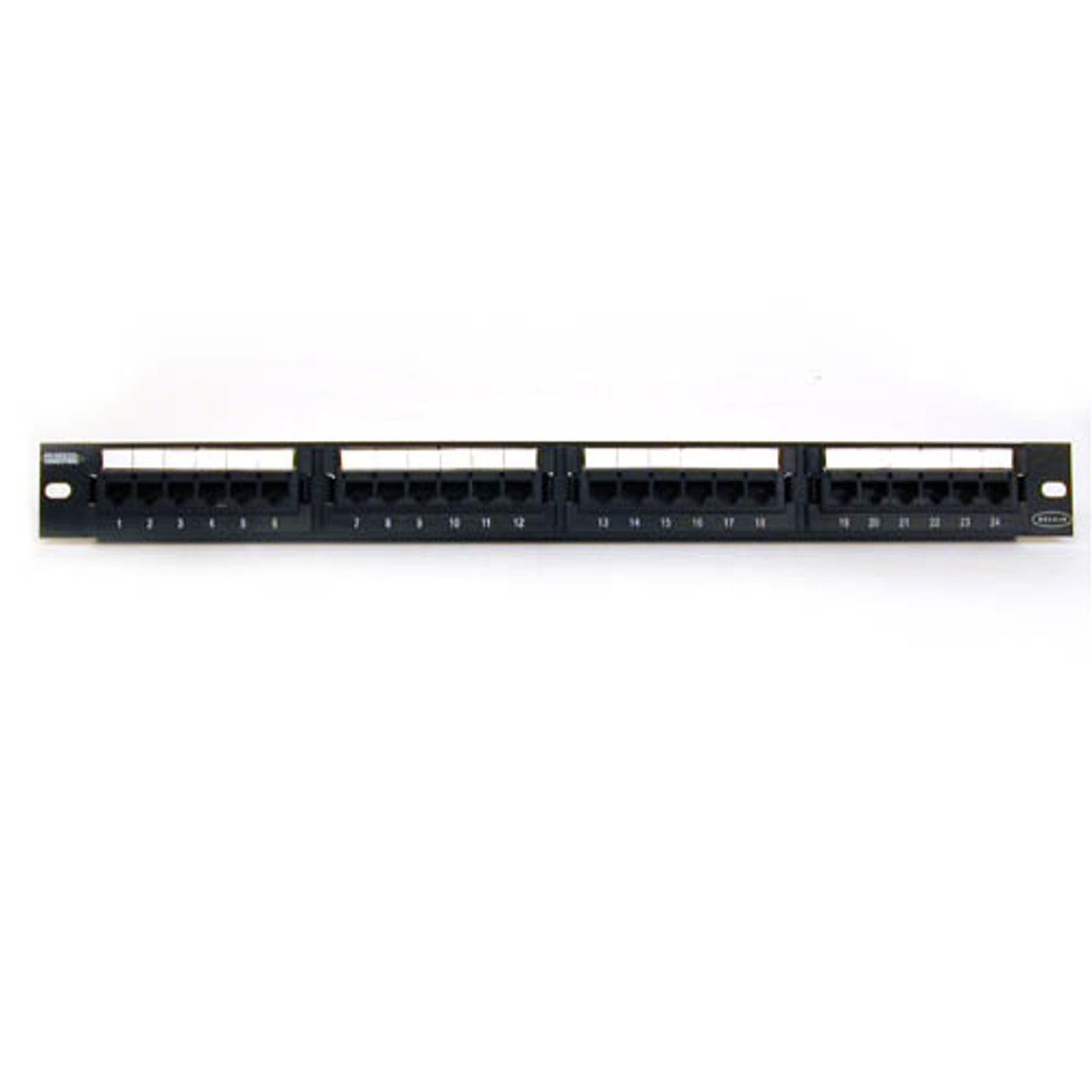 Belkin 24-Port CAT 5e Patch Panel for Network Cable Management